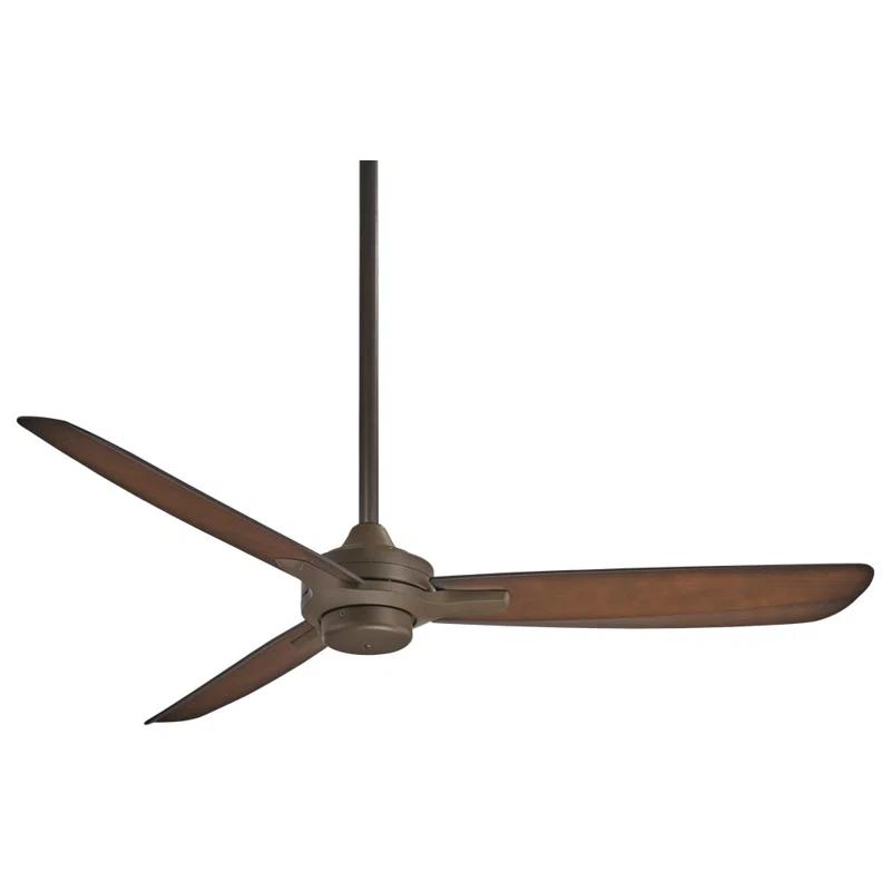 Minka Aire 52" Rudolph 3-Blade Propeller Ceiling Fan with Wall Control