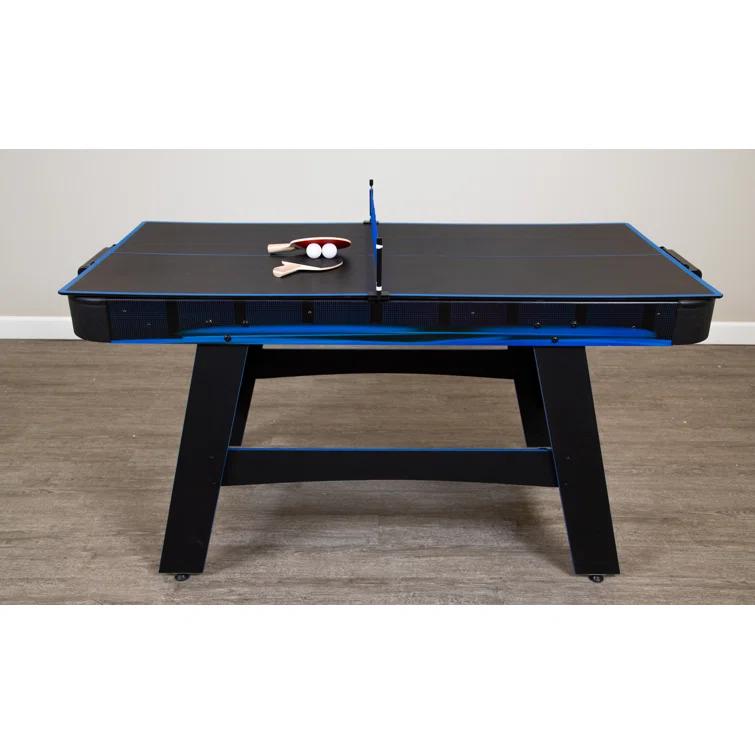 Hathaway Games 5' Two Player Air Hockey Table with Manual Scoreboard