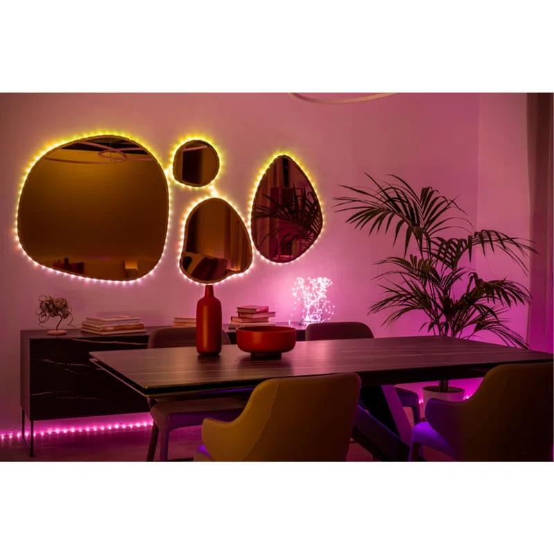 Twinkly Twinkly Smart Decoration 60 Multicolor LED App Controlled Dots Lights, Black