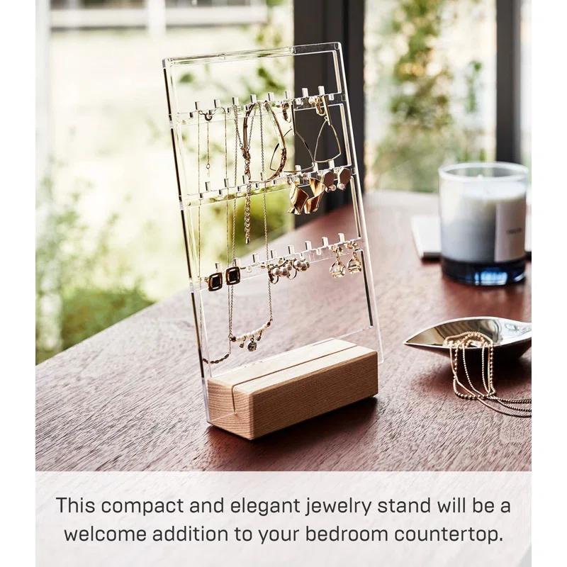 Yamazaki Home Rin Plastic Jewelry Stand