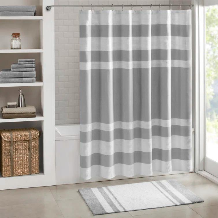 Madison Park Cotton Reversible Bath Rug