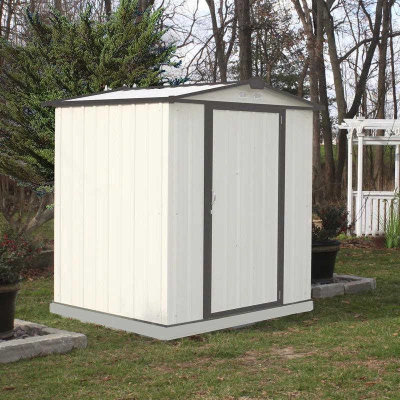 Arrow EZEE Shed 6 ft. W x 5 ft. D Metal Storage Shed