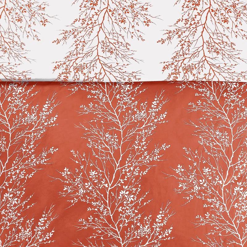 Spirit Linen 6-Piece Foliage Reversible Comforter Set
