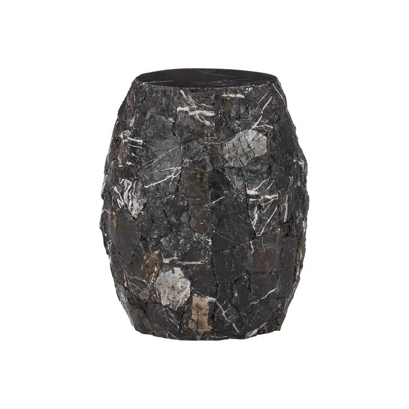 Bernhardt Tambora Round Concrete Outdoor Side Table