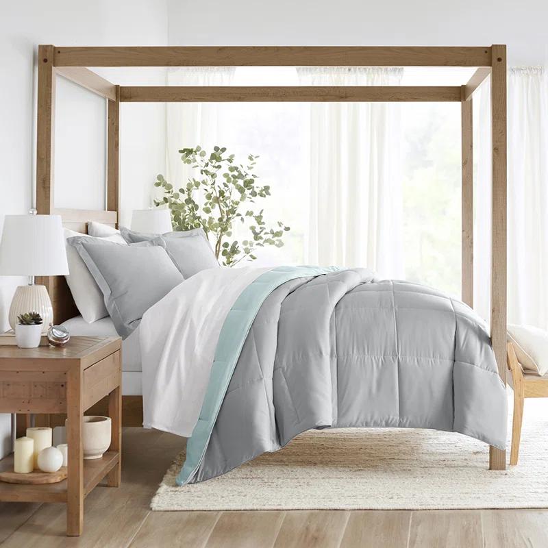 Becky Cameron Reversible Down-Alternative Comforter Bedding Set