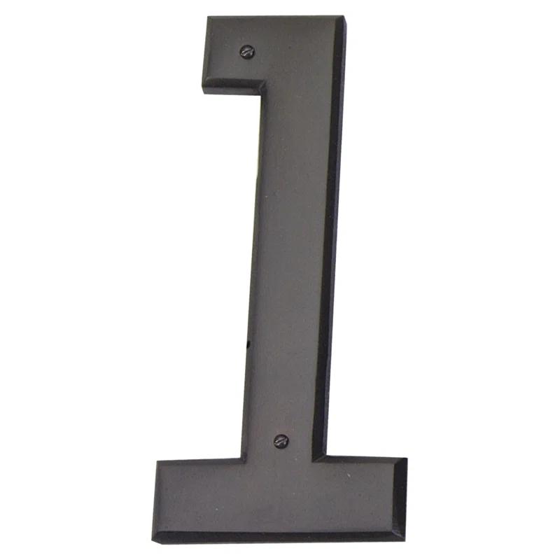 Atlas Homewares Mission 5-1/2" H Surface Mount House Number