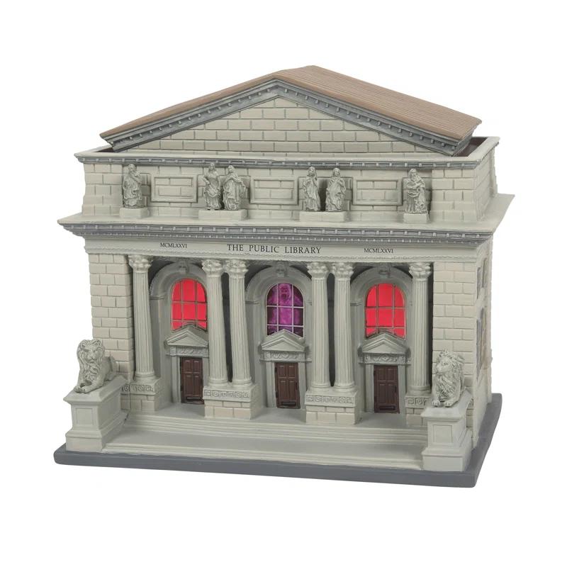 Department 56 Hot Properties Village GHOSTBUSTERS LIBRARY