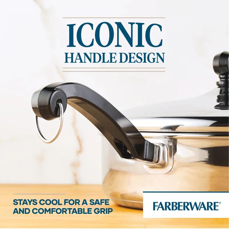 Farberware Farberware Classic Series Stainless Steel Sauté Pan with Lid
