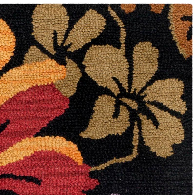 World Menagerie Arber Jardin Hand Tufted Wool Floral Rug