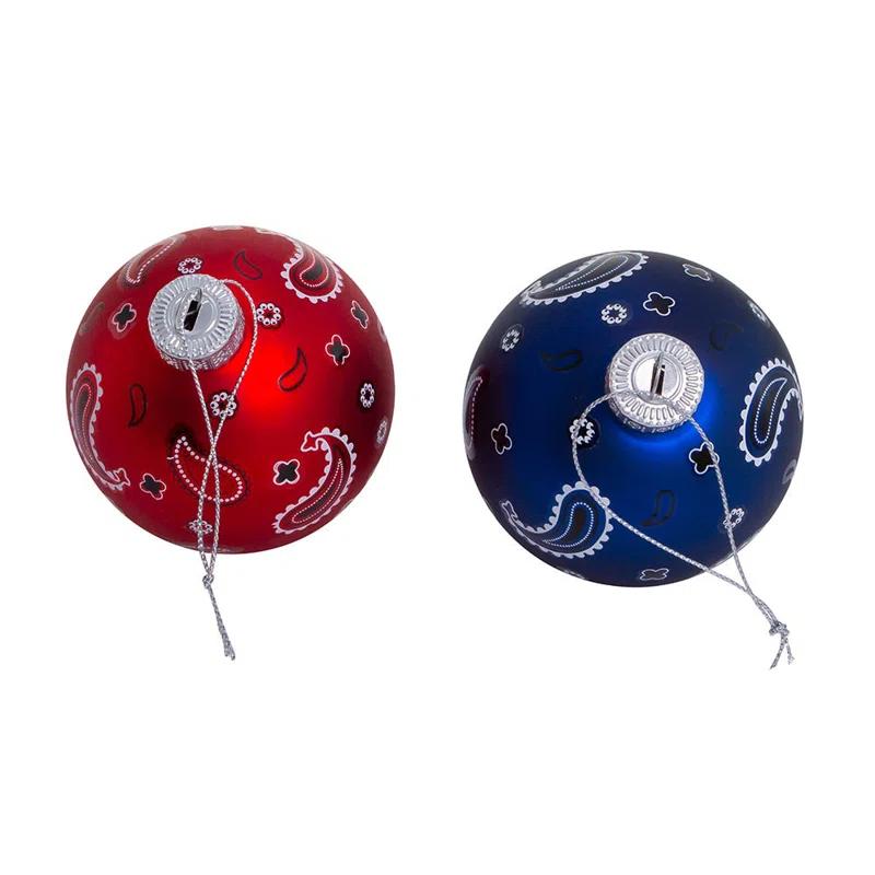 Kurt Adler Glass Ball Ornament