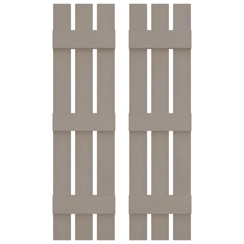 Builders Edge 12'' Board & Batten Shutters