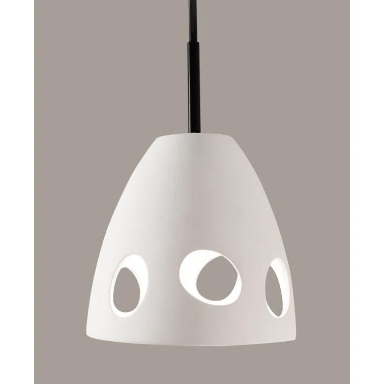 Brayden Studio® Shumaker 1 - Light Black LED Single Pendant