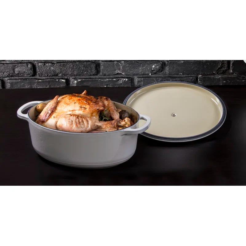 Lodge 7 Quart Enameled Cast Iron Dutch Oven Available