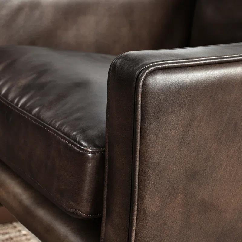 Classic Home Chad Leather Armchair & Reviews | Wayfair