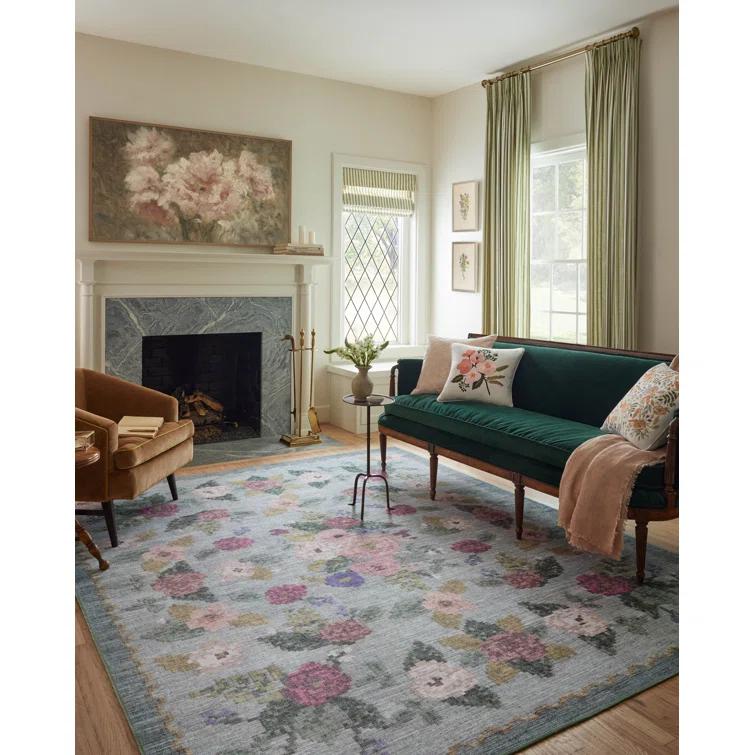 Rifle Paper Co. x Loloi Rifle Paper Co. x Loloi Rosa Sky Area Rug