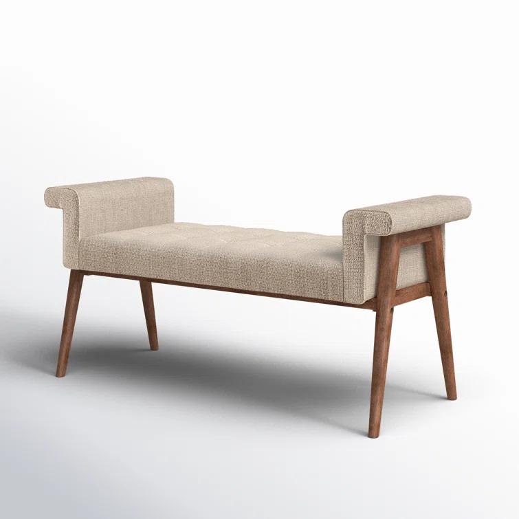Mercury Row® Nakia Button Tufted Accent Bench