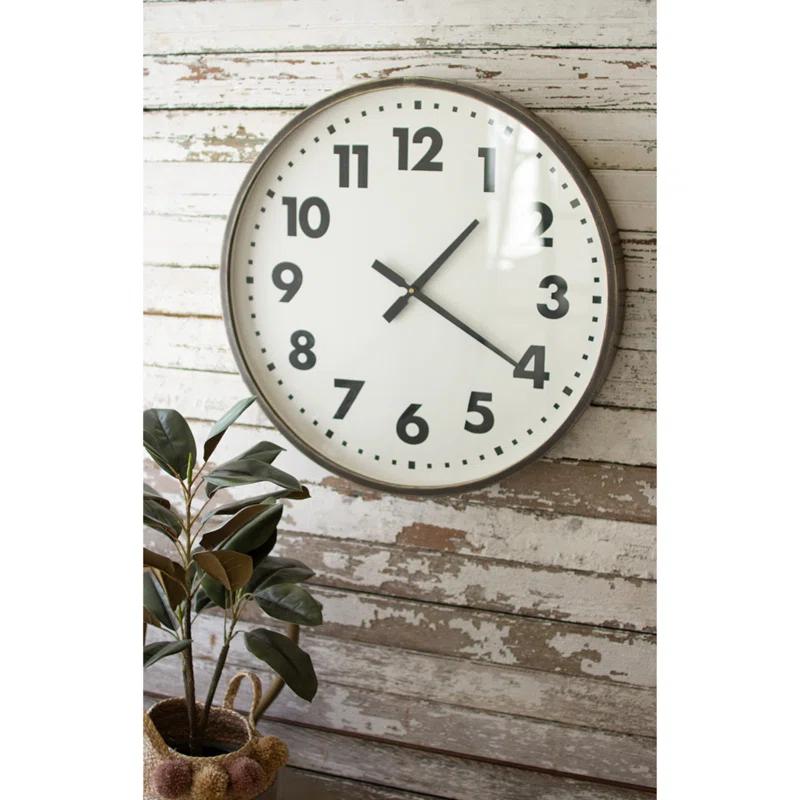 Tessa Round Wall Clock - 24"W