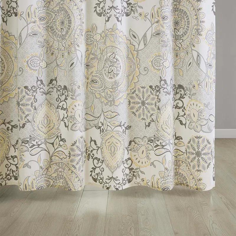 Madison Park Isla 100% Cotton Shower Curtain & Reviews | Wayfair