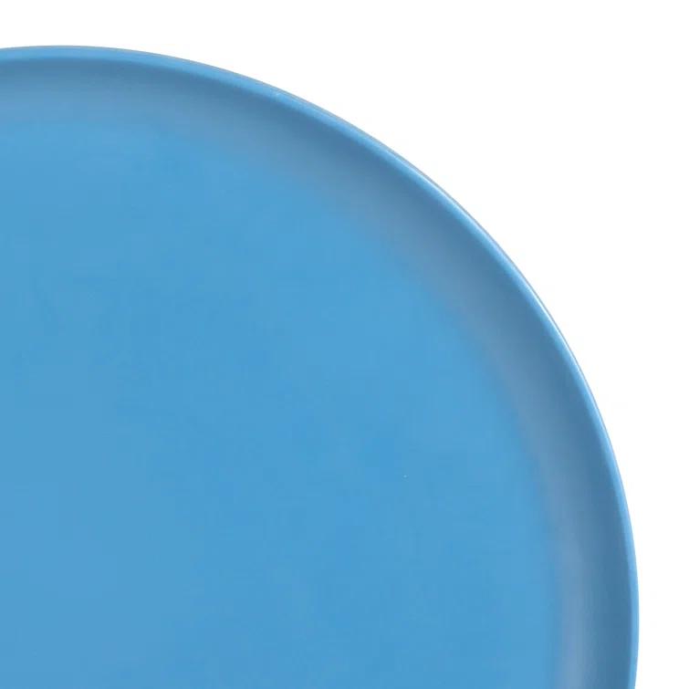 Gibson Home Canyon Crest 12-Piece Stackable Matte Melamine Dinnerware Set