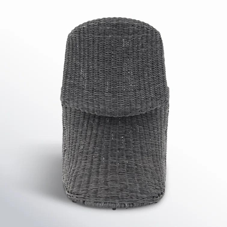 Manila Indoor / Outdoor Accent Chair - Vintage Coal