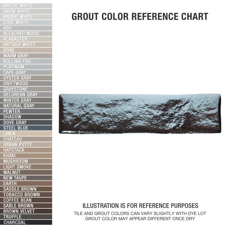 Merola Tile Orion 3" x 11" Ceramic Brick Look Subway Wall Tile