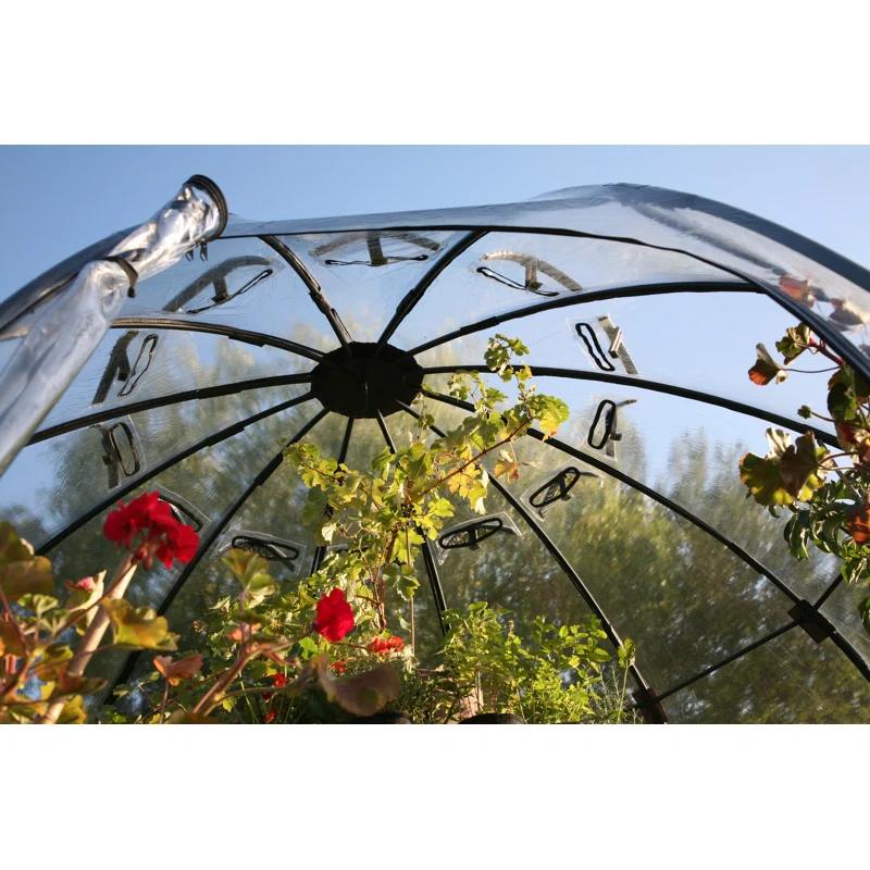 Haxnicks 11.5 Ft. W x 11.5 Ft. D Large Sunbubble Walk-in Greenhouse