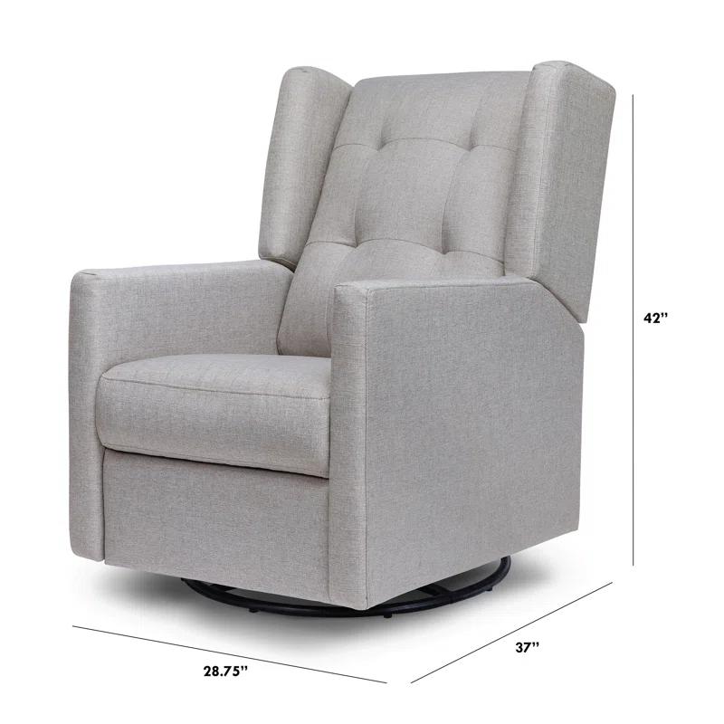 daVinci Maddox Swivel Reclining Glider