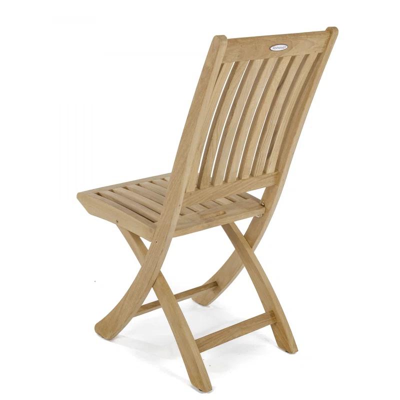 Westminster Teak Outdoor Folding Dining Side Chair