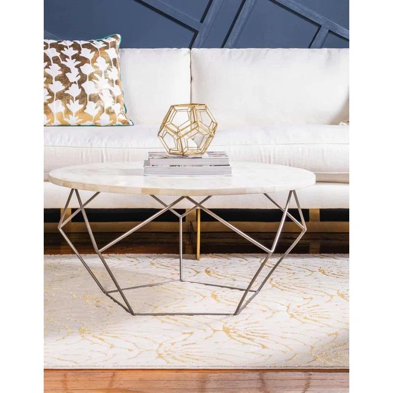 Marilyn Monroe Glitzy Geometric Rug