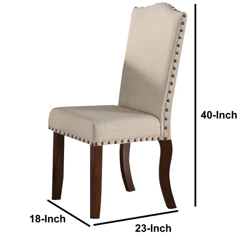 Charlton Home® Ghiorghe 19.5'' H Upholstered Side Chair (Set of 2)
