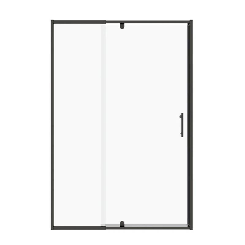 38-42" W x 71" H Flush Glass Shower Door Reversible Installation