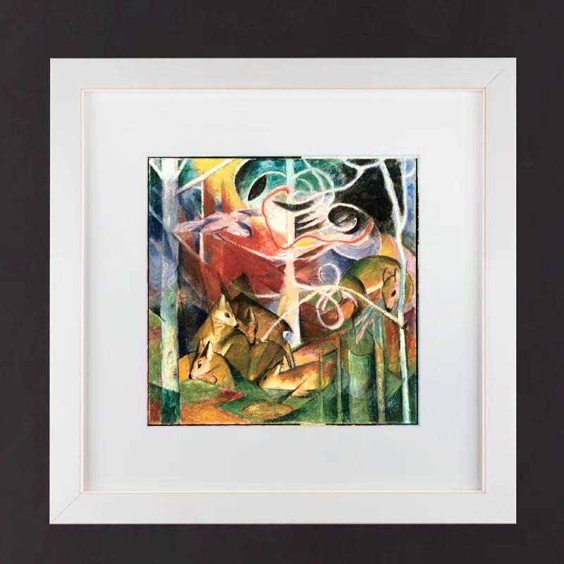 Trademark Fine Art " Deer " by Franz Marc