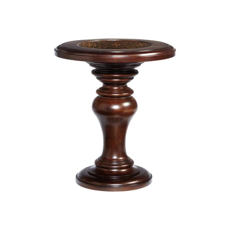 Bernhardt Valencia Pedestal End Table | Wayfair