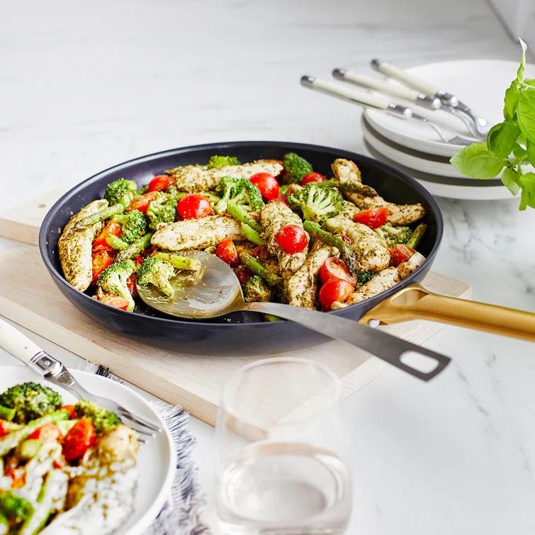 GreenPan ™ Reserve Black 2-Piece 10" and 12" Ceramic Non-Stick Frying Pan Set