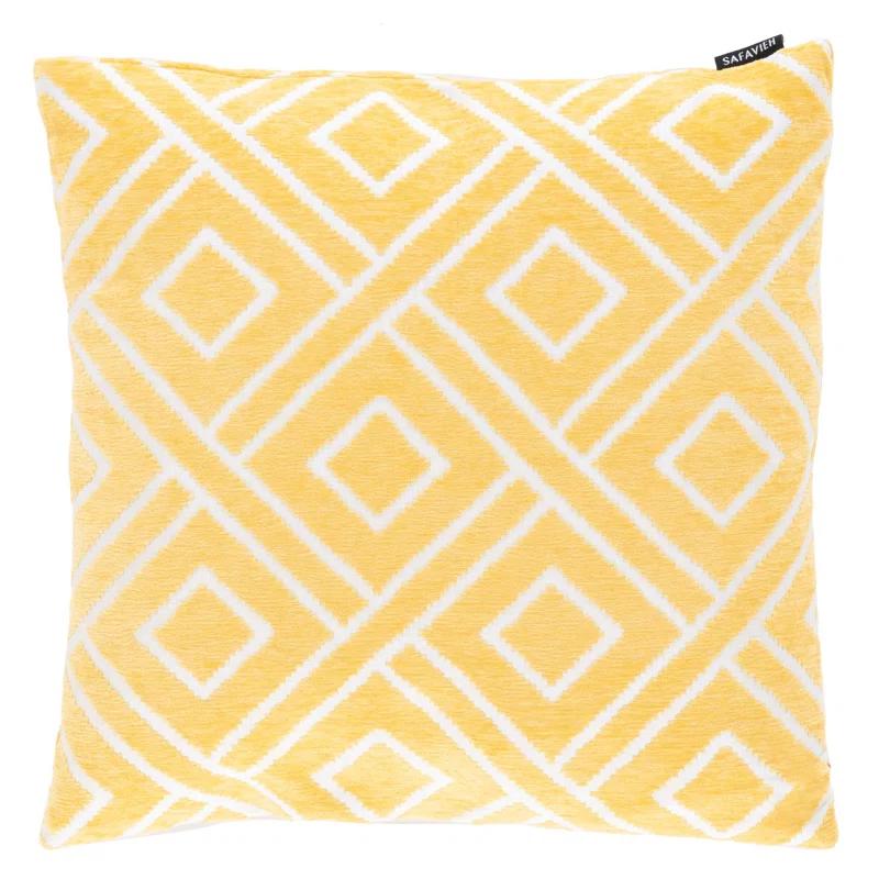 Safavieh Triska Geometric Reversible Throw Pillow