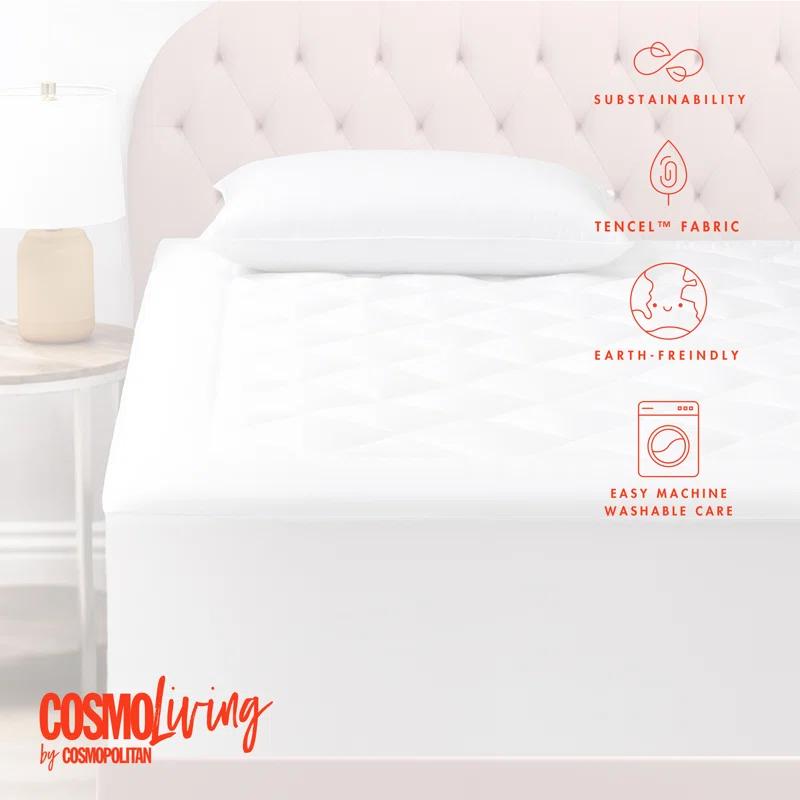 Tencel Quilted Down Alternative Mattress Pad