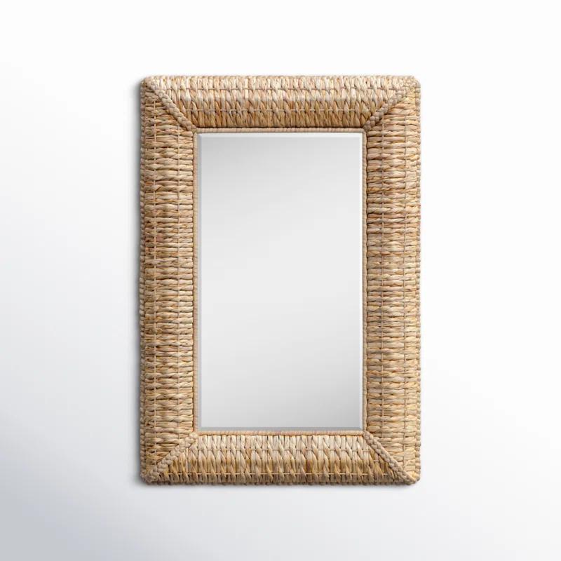 Birch Lane™ Janie Seagrass Rectangle Mirror