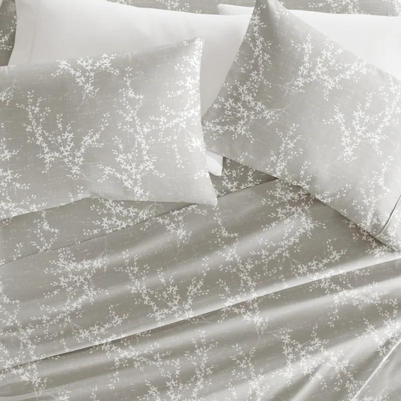 IEnjoy Home 4 Piece Delicate Details Pattern Sheet Set