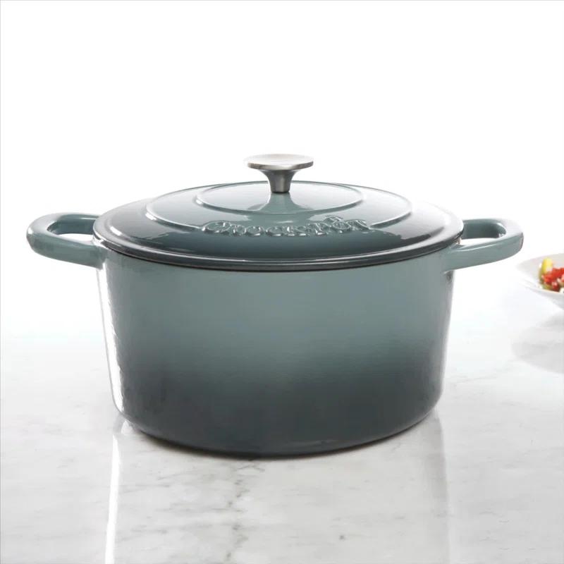 Crock-pot Artisan Cast Iron Round Dutch Oven
