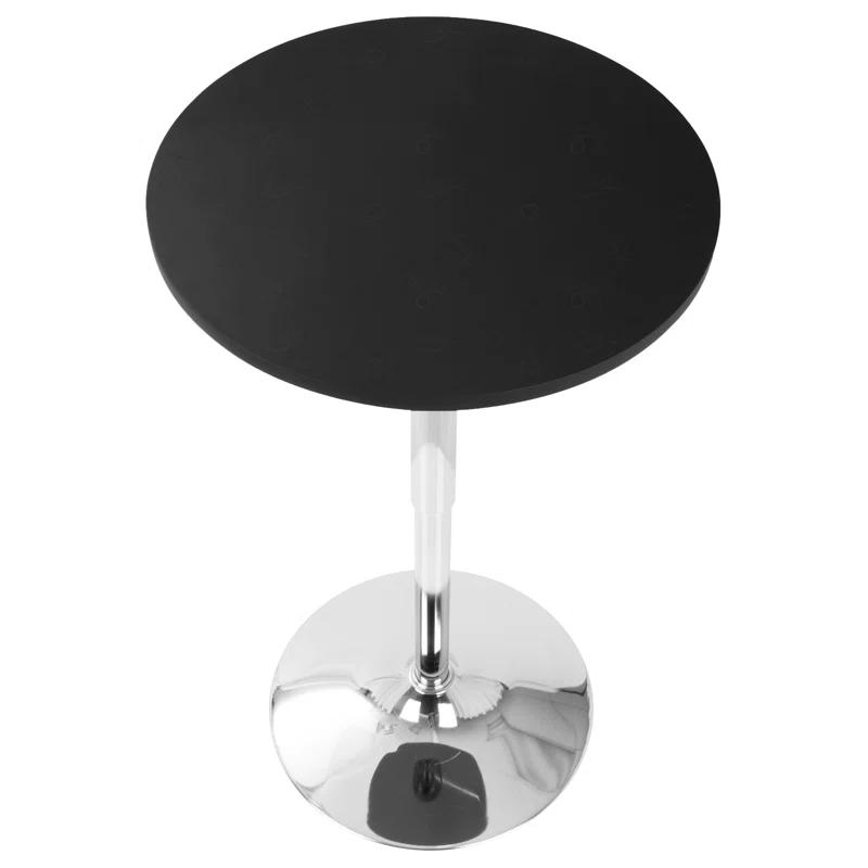 Wrought Studio™ Clevedon Round Metal Base Dining Table