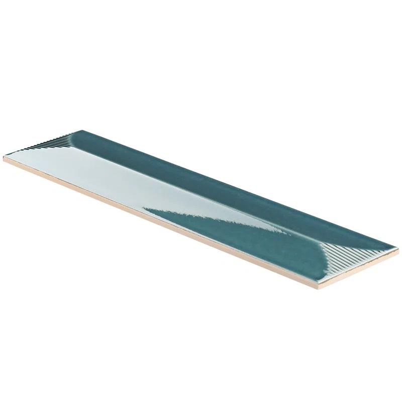 Radiant Inflex 4.43'' W x 17.62'' L Crackled Ceramic Subway Wall Tile (6.53 Sq. Ft. / Case)