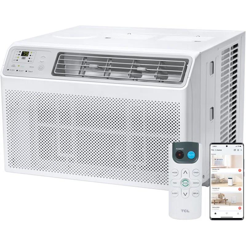 TCL TCL 8000 BTU Wi-Fi Connected Window Air Conditioner with Remote Included