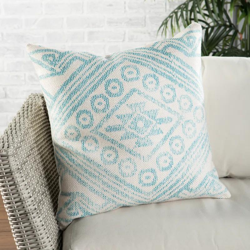 Nikki Chu Indoor/Outdoor Geometric Throw Pillow