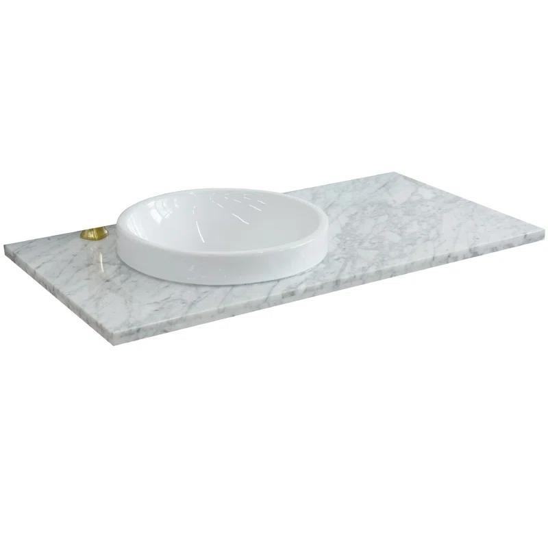 Bellaterra Home 43'' Single Bathroom Vanity Top with Sink