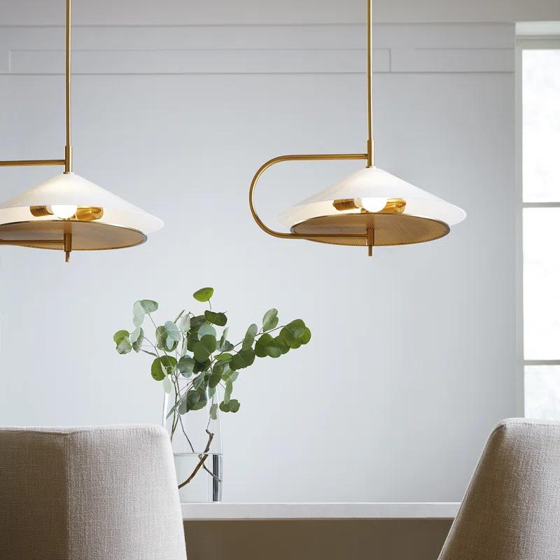 Gesture Pendant by Kelly Wearstler - Burnished Brass
