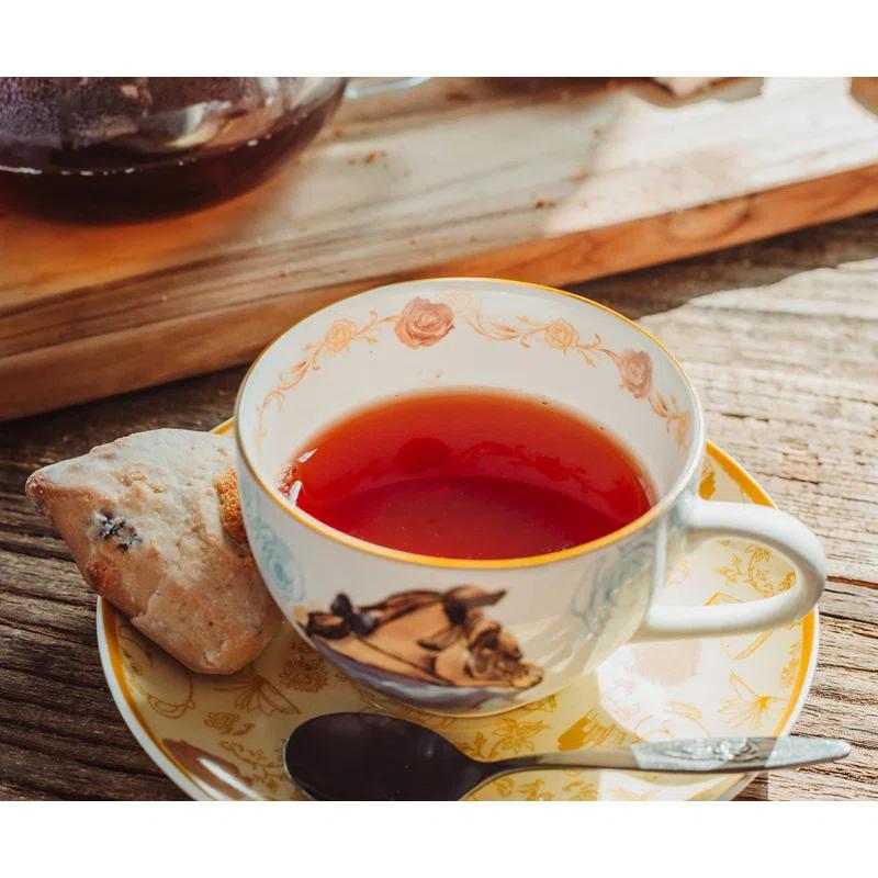 Silver Buffalo Bone China Teacup