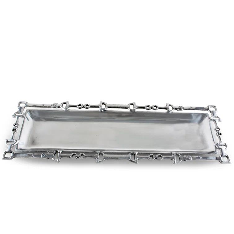Arthur Court Designs Equestrian Metal Tray