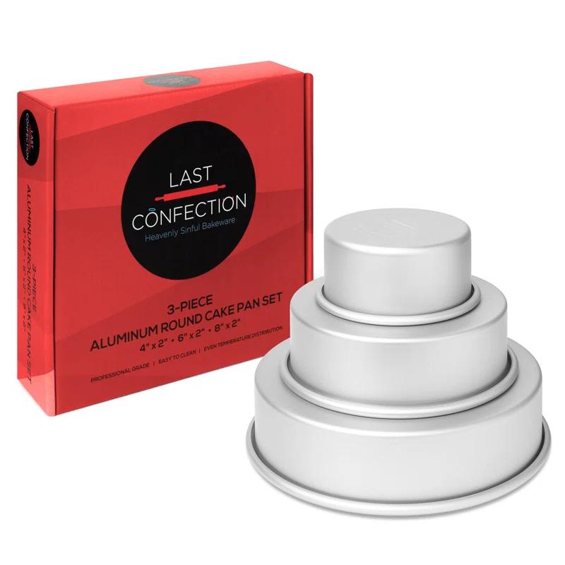 Last Confection 3 Piece Aluminum Bakeware Set | Wayfair