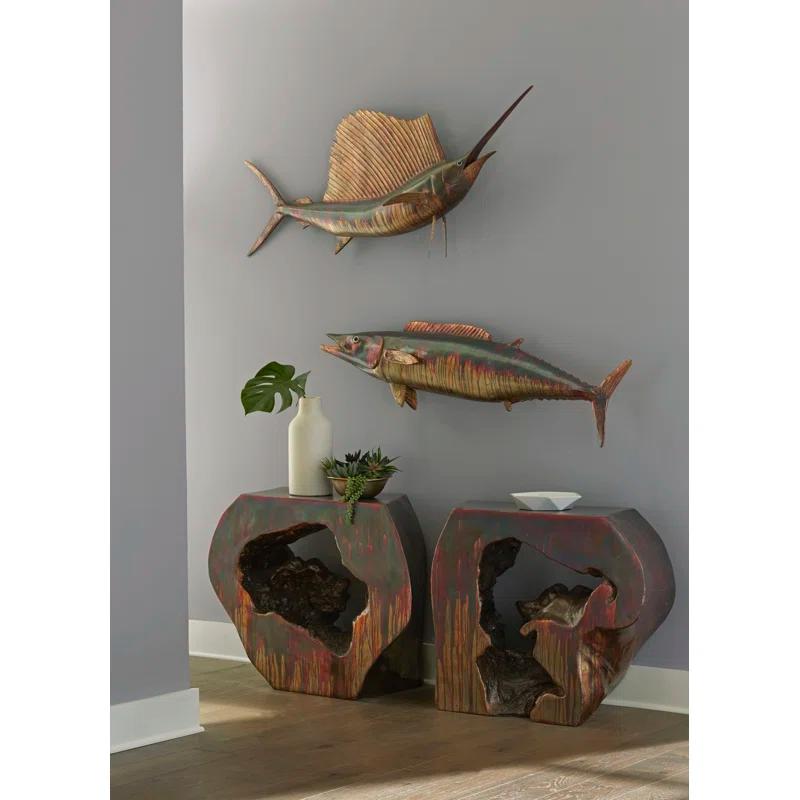 Cast Naturals Plateada Hollow 40 Console Table