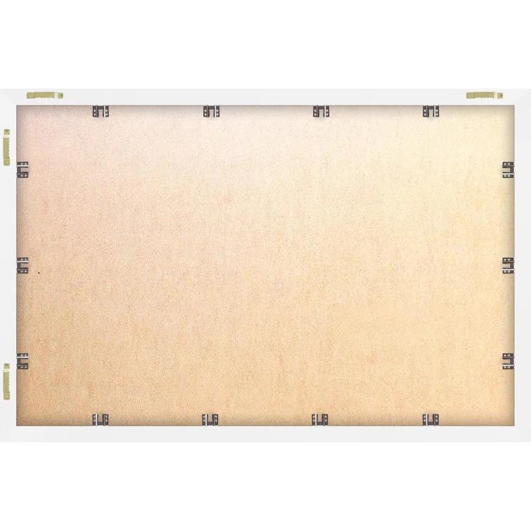 Parvez Taj 'White Simplicity' Framed Print